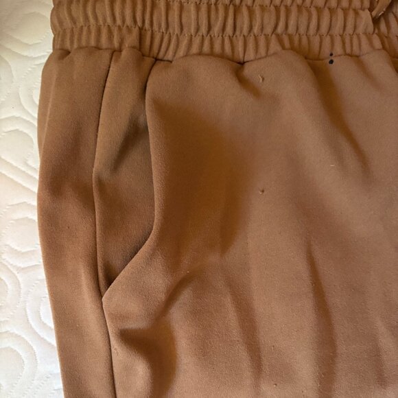 L Textured elastic pants - Picture 2 of 4